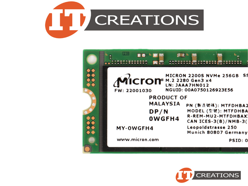 MTFDHBA256TCK-DELL - Refurbished - DELL / MICRON 256GB TLC PCIE 