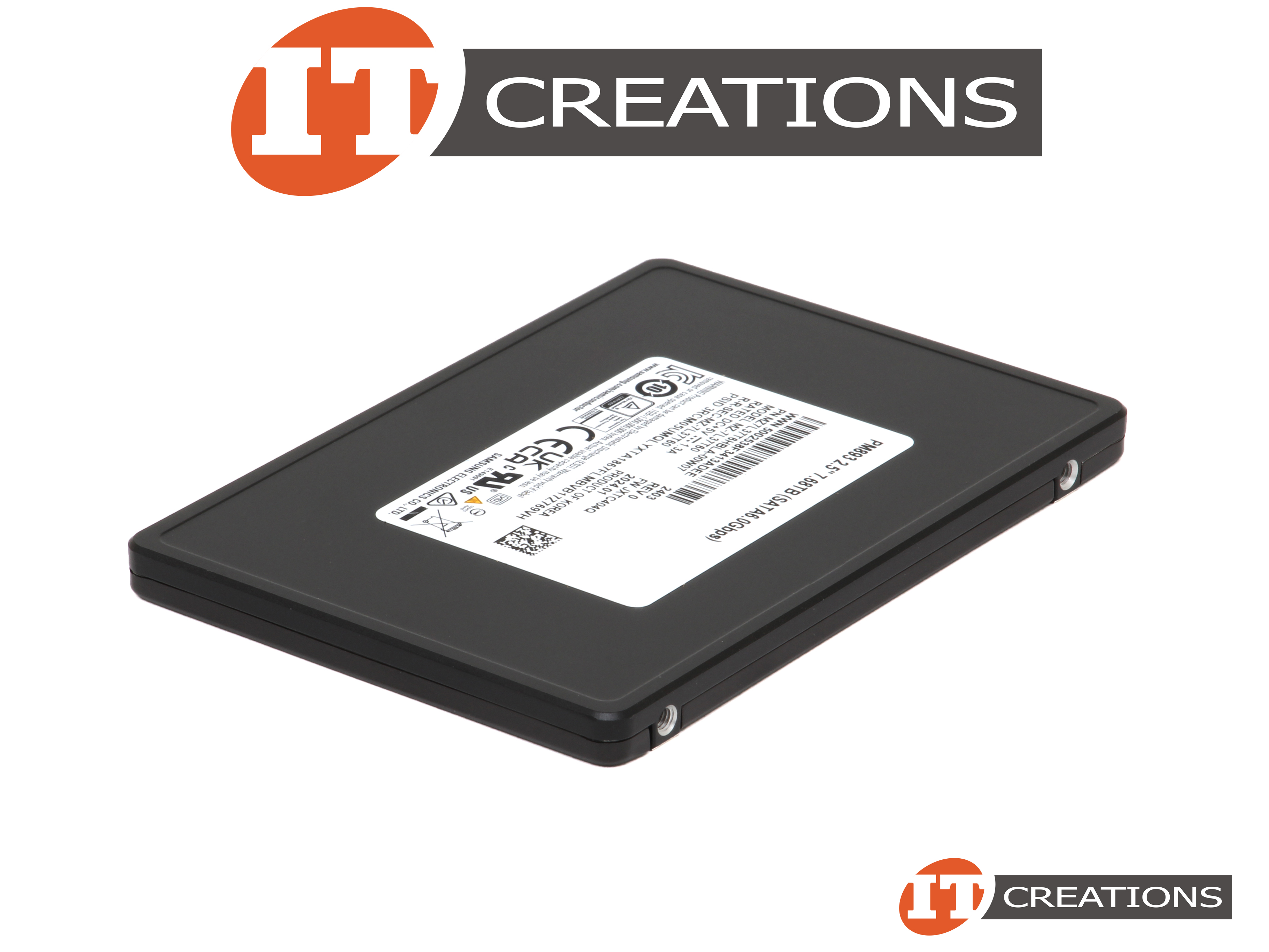 MZ7L37T6HBLA-00W07 - New Other - Samsung 7.68TB V-Nand TLC SATA III 2.5 ...