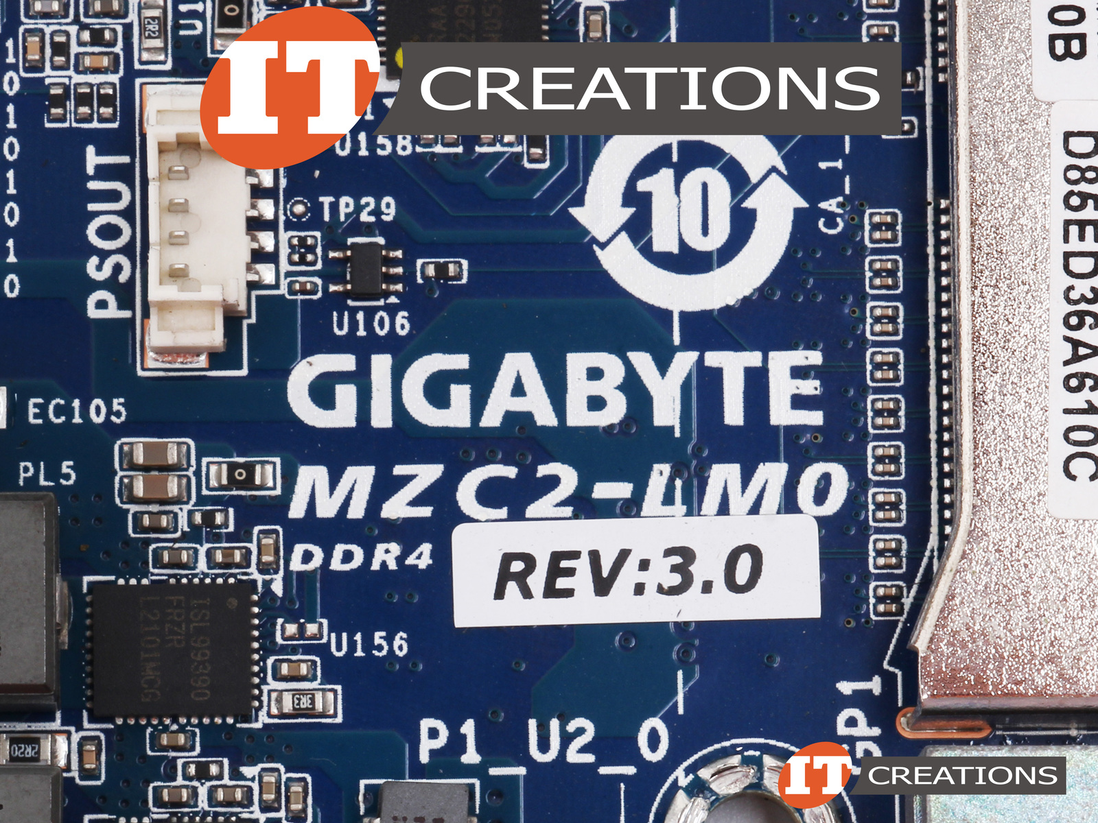 MZC2LM0 GIGABYTE MOTHERBOARD FOR GIGABYTE H282ZC1 SYSTEM BOARD ( 2