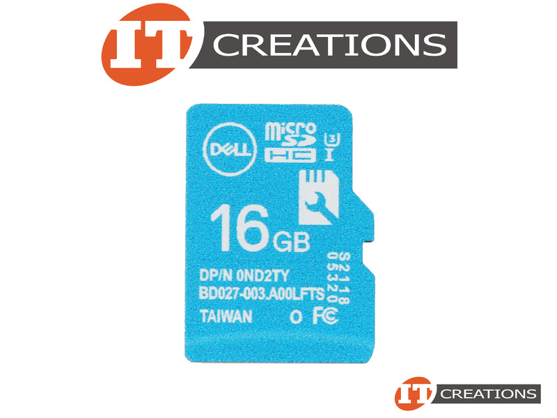 ND2TY DELL 16GB U3 SDHC SD CARD UHS3 SECURE DIGITAL HIGH CAPACITY