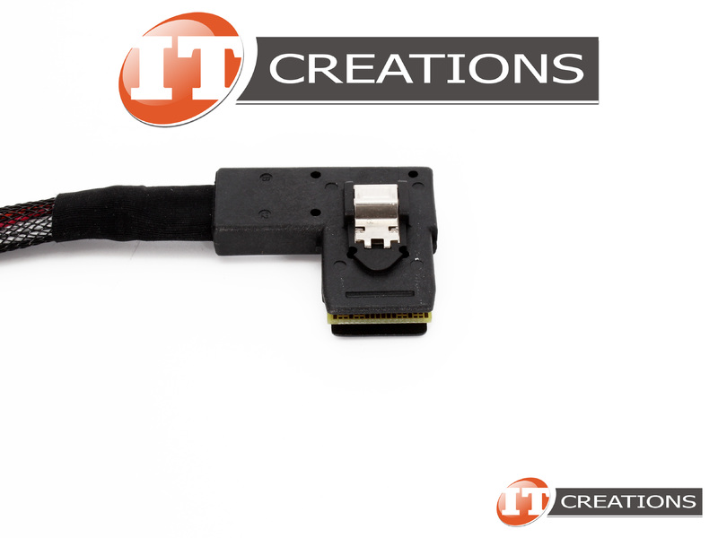 P110M DELL MINI SAS CABLE FOR DELL POWEREDGE R710 3.5 LFF SFF8087 UPRIGHT TO RIGHT ANGLE