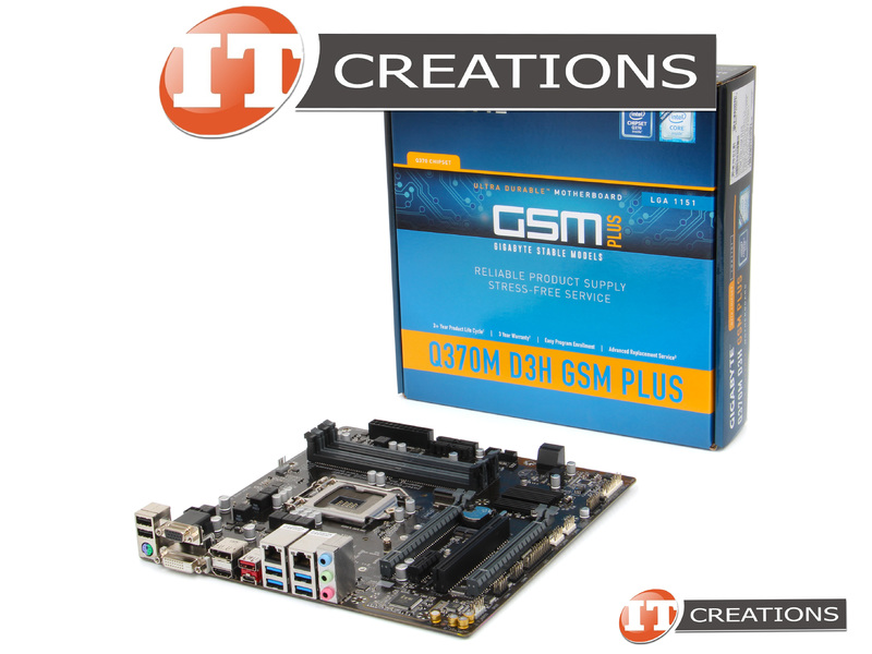 Bytespeed Q370m Computer Q370M-D3H-GSM-PLUS-NEW - New - Gigabyte Q370m D3H GSM Plus Motherboard ...