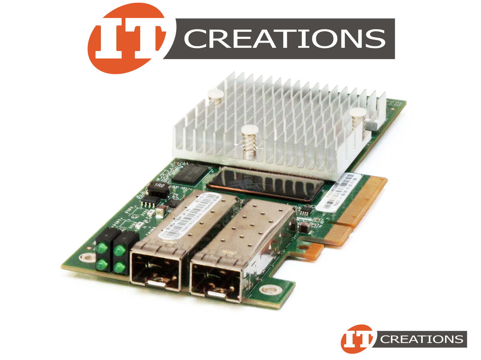 Scheda Rete Qlogic Sanblade QLA4010C Ethernet RJ-45 1Gbps Pci-X