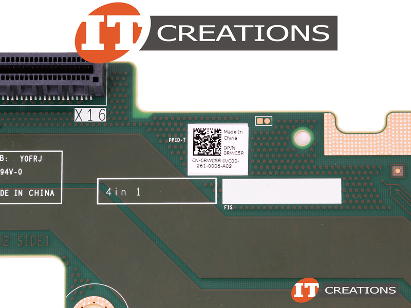 RWC5R DELL 1x16 Riser4 Board For DELL EMC Poweredge R7525 Riser 4 Card ...