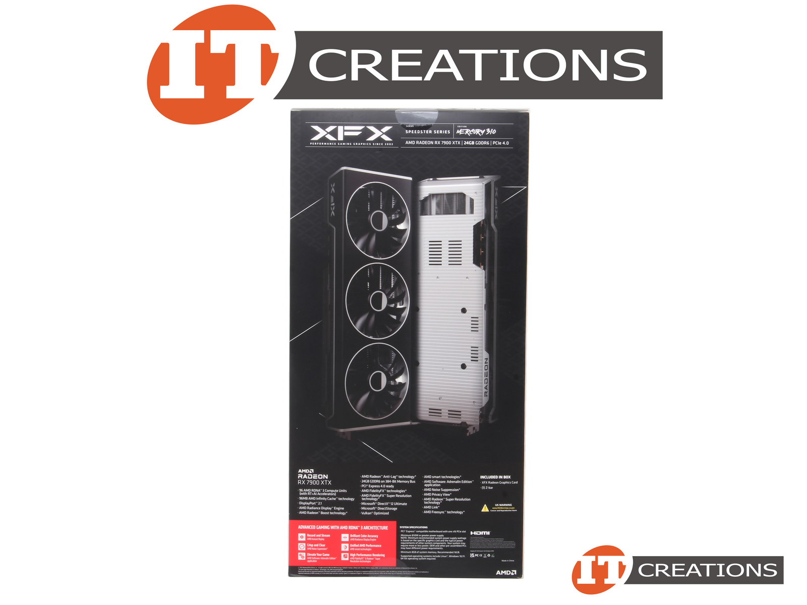RX-79XMERCB9-RETAIL - Retail - XFX Speester Merc310 / AMD Radeon RX ...