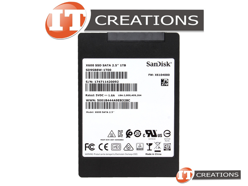 Roasted the wind is strong investment SD9SB8W-1T00 - New Other - SANDISK 1TB SATA III 2.5 INCH SMALL FORM FACTOR  SFF 7MM X600 SERIES 64 LAYER 3D NAND 6GB/S SATA3 READS 560MB/S WRITES  530MB/S SOLID STATE HARD DRIVE