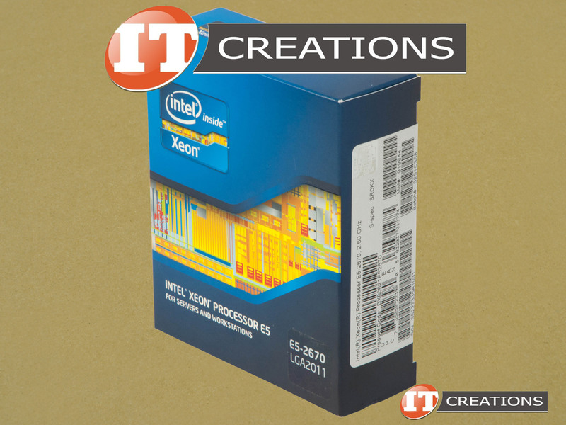 SR0KX-RETAIL - Retail - INTEL XEON 8 CORE PROCESSOR E5-2670 2.6GHZ 20MB ...
