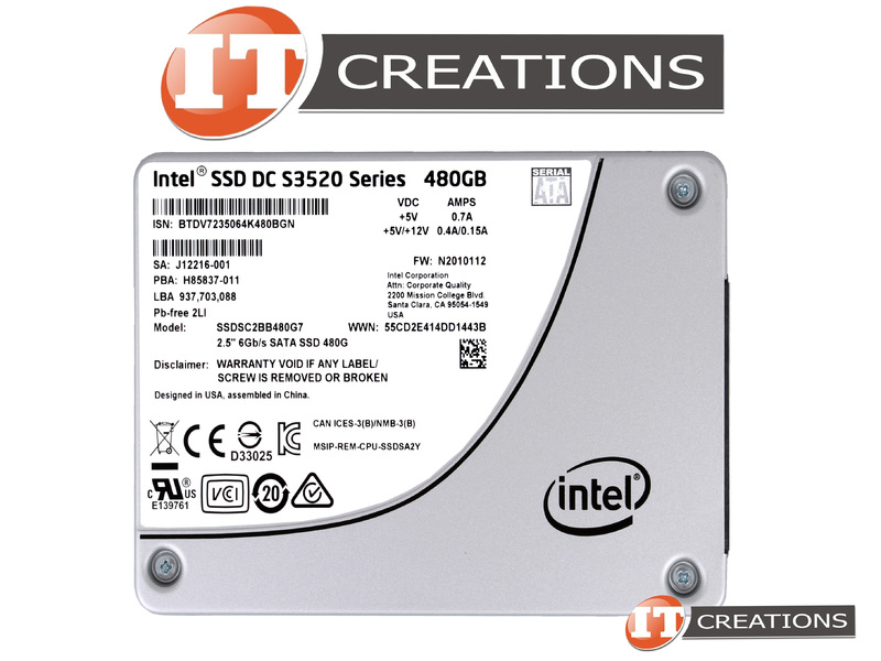 SSDSC2BB480G7 - New Other - INTEL 480GB MLC SATA III 2.5 INCH SMALL