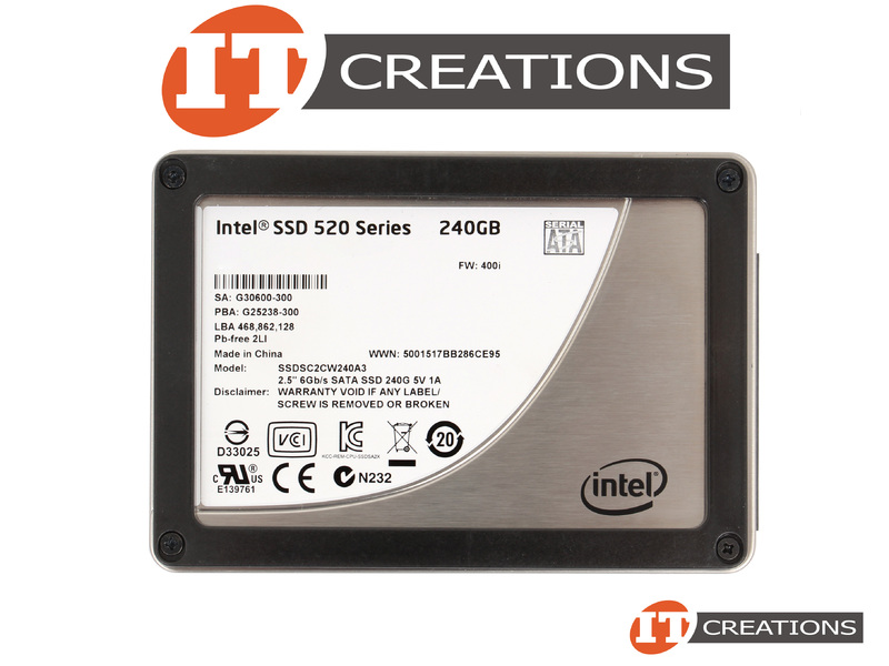 Demokrati Historiker nyheder SSDSC2CW240A3 - New Other - INTEL 240GB MLC SATA III 2.5 INCH SMALL FORM  FACTOR SFF 7MM SSD 520 SERIES MULTI LEVEL CELL 6GB/S READS 550MB/S WRITES  520MB/S SOLID STATE HARD DRIVE -