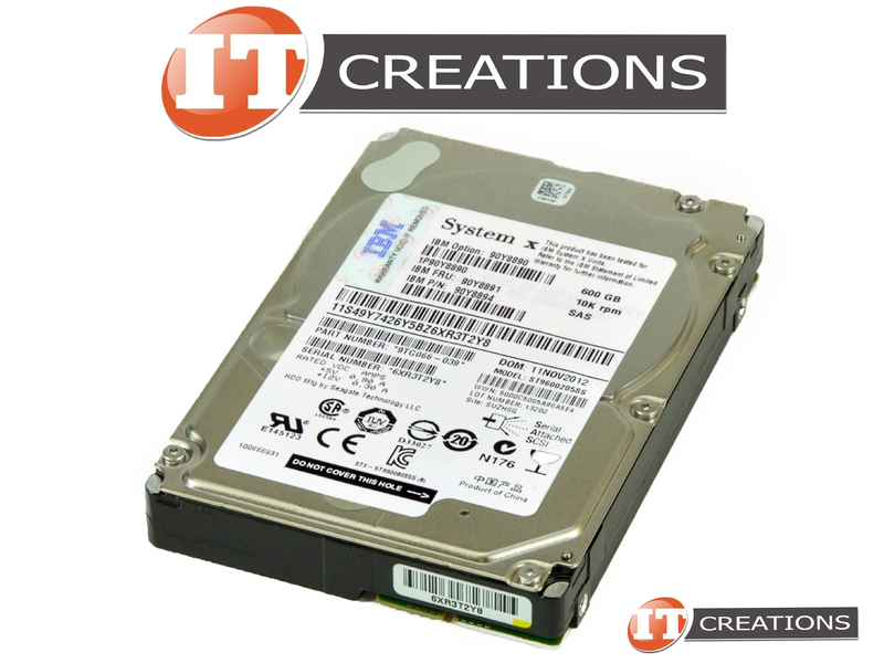 Lot Of 3 Seagate ST9600205SS 600GB 10K SAS 6Gb/s 2.5in Enterprise Hard Drives