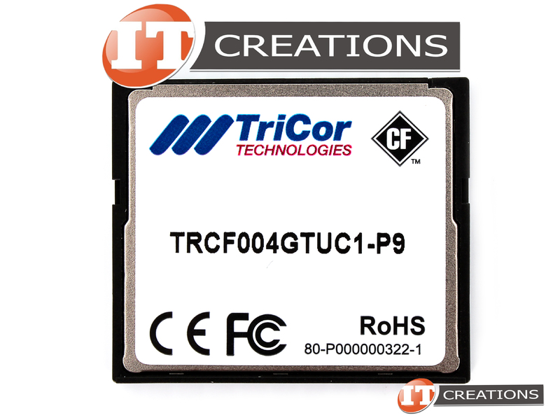 TRCF004GTUC1-P9 Tricor Technologies 4GB Industrial Compact Flash Module