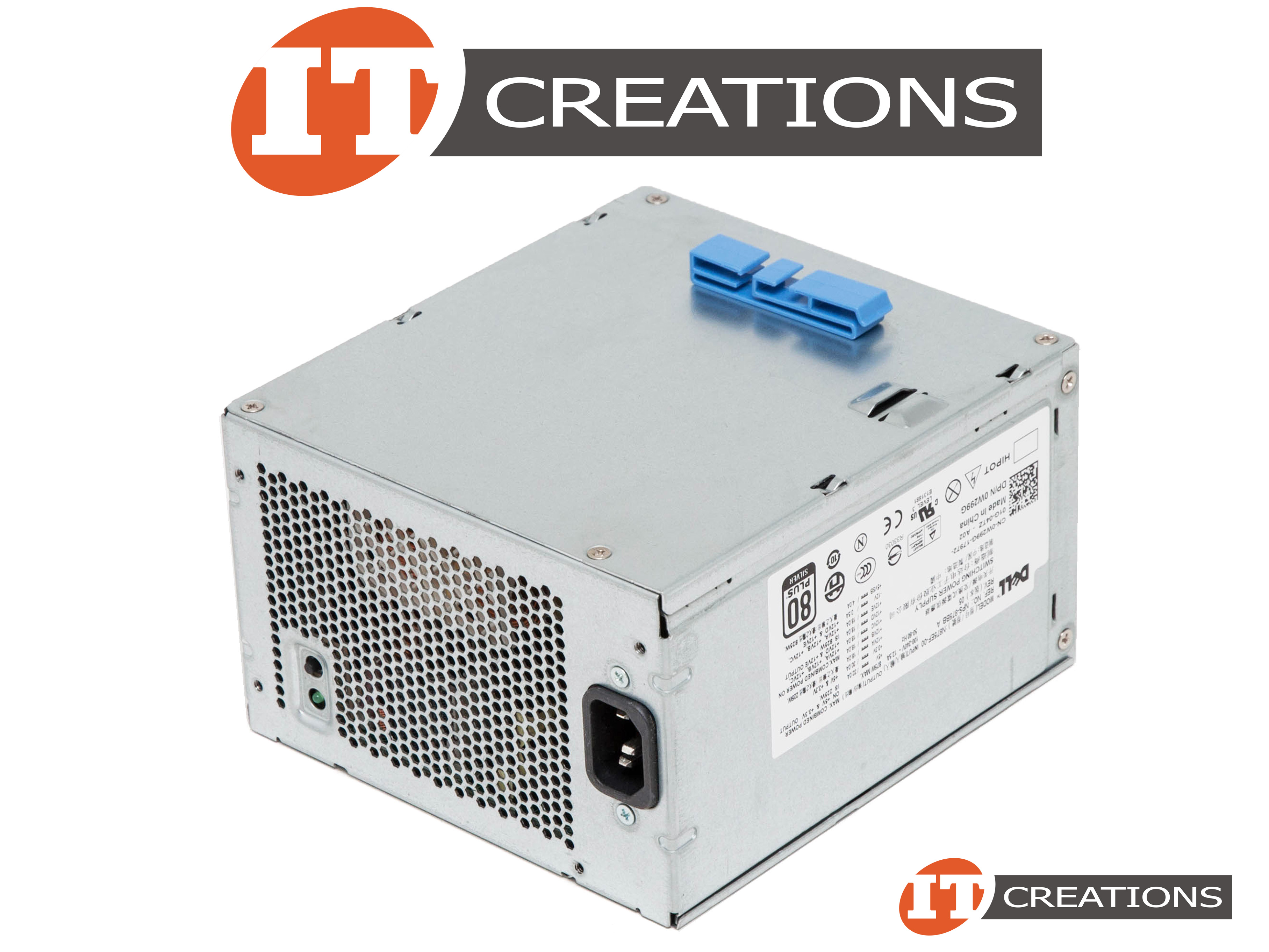 W299G DELL POWER SUPPLY 875W INPUT 100240V 12.5A 5060HZ 80 PLUS