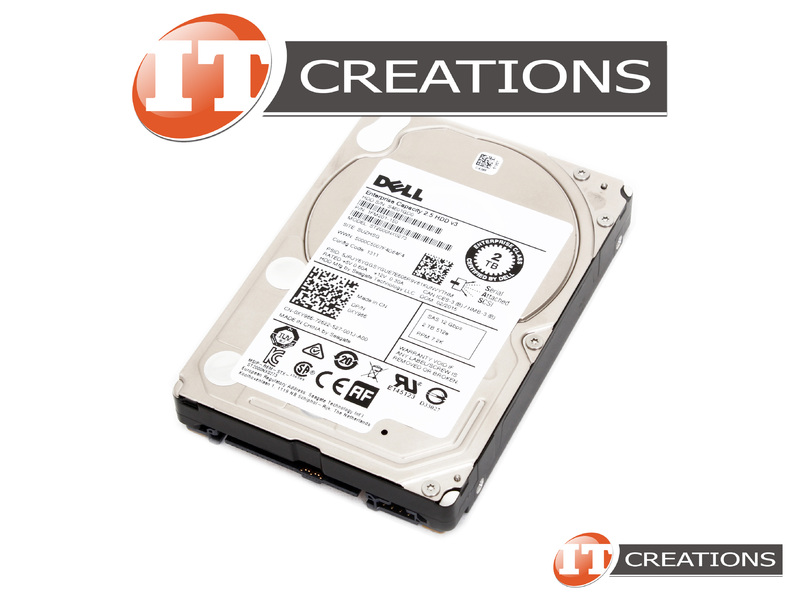 Lot of (2) Y4N52 DELL SEAGATE 2TB 6G SATA 7.2K 3.5 HDD HARD DRIVE