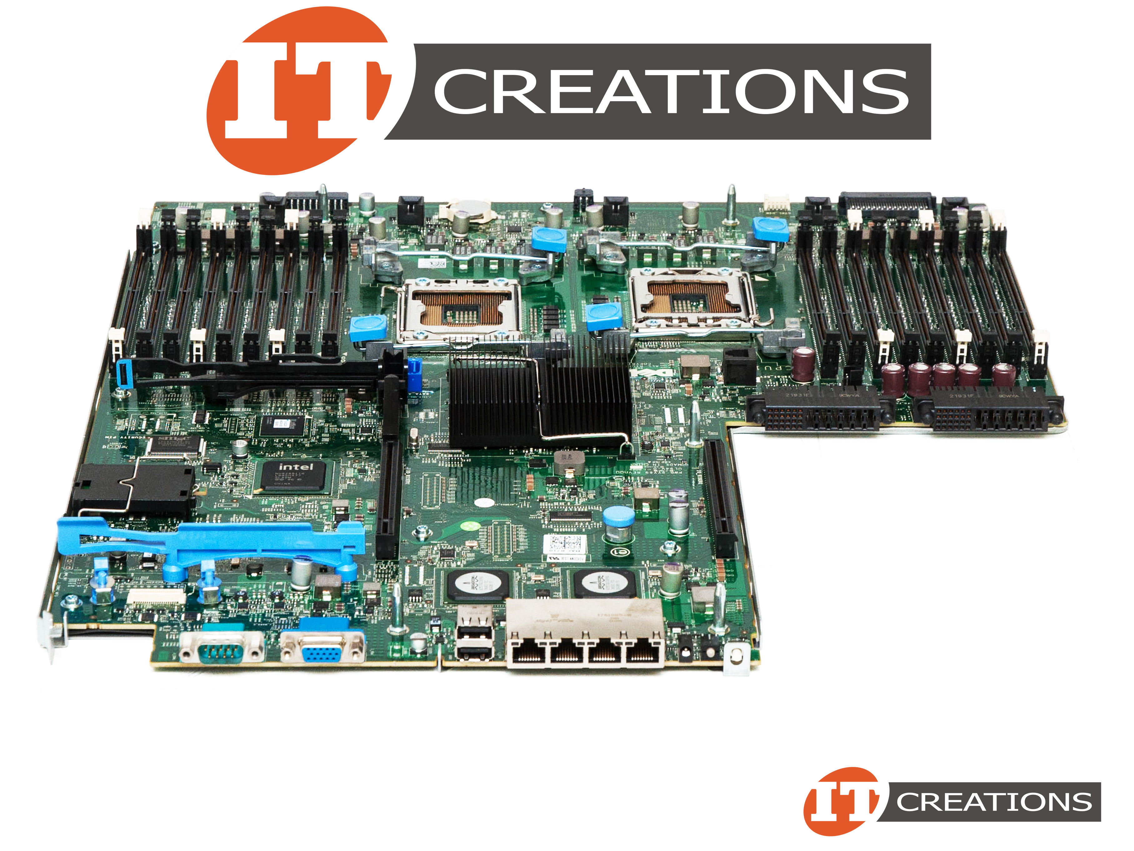 Poweredge R710 Motherboard YDJK3 DELL MOTHERBOARD FOR DELL POWEREDGE R710 - SYSTEM BOARD 5500 / ...