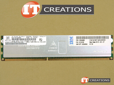 IBM 16GB PC3-10600 DDR3-1333 REGISTERED ECC LP HYPERCLOUD 2RX4 CL9 240 PIN 1.5V MEMORY MODULE video