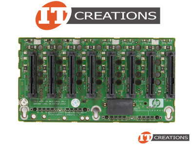 HP SAS2 / SATA HARD DRIVE BACKPLANE 2.5 INCH SFF 8 BAY video