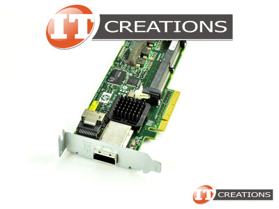 HP SMART ARRAY P212 6GB/S SAS EIGHT PORT PCI-E 2.0 X8 RAID CONTROLLER - SA-P212 3GB/S SATA 8-PORT ( 1 ) ONE INTERNAL MINI SAS SFF-8087 ( 1 ) ONE EXTERNAL MINI SAS SFF-8088 - RAIDS 0, 1, 1+0, 5, 5+0, 6, 6+0 video