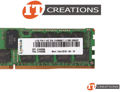 LENOVO 16GB PC4-19200 DDR4-2400T-R REGISTERED ECC 2RX4 CL17 288 PIN 1.20V MEMORY MODULE ( PC4-2400T-R ) video