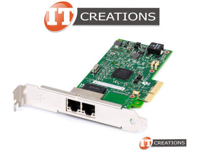LENOVO / INTEL I350-T2 1GB/S PCI-E 2.1 X4 5.0GT/S DUAL PORT ETHERNET SERVER ADAPTER - ( 2 ) TWO RJ45 CONNECTORS 10 / 100 / 1000MB video