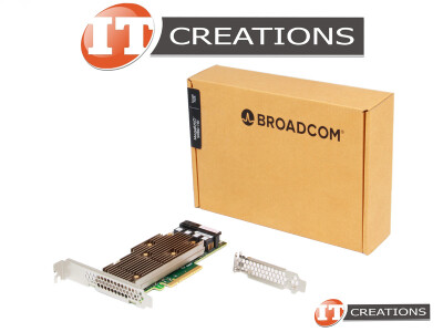BROADCOM MEGARAID 9460-16I STORAGE ADAPTER 12G SAS / SATA 16 PORT NVME PCIE TRI MODE RAID CONTROLLER - 8 GT/S PCIE GEN3 NVME PCI-E 3.1 X8 4GB 2133MHZ DDR4 CACHE CHIP SAS3516 ROC ( 4 ) FOUR MINI SAS HD SFF-8643 CONNECTORS video