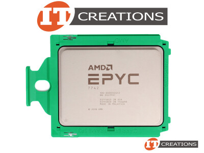 AMD EPYC 64 CORE PROCESSOR 7742 2.25GHZ BASE / 3.4GHZ MAX 256MB L3 CACHE TDP 225W SP3 SOCKET ( ROME ) ( 2ND GEN ) ( VENDOR UNLOCKED ) video