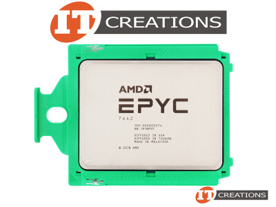 AMD EPYC 48 CORE PROCESSOR 7642 2.3GHZ BASE / 3.3GHZ MAX 256MB L3 CACHE TDP 225W SP3 SOCKET ( ROME ) ( 2ND GEN ) ( VENDOR UNLOCKED ) video