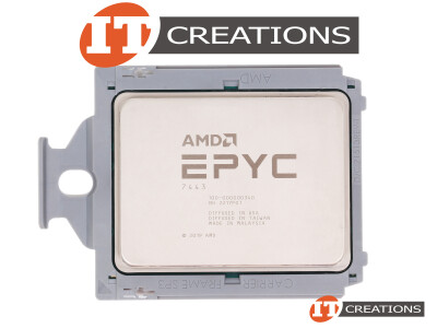AMD EPYC 24 CORE PROCESSOR 7443 2.85GHZ 128MB L3 CACHE TDP 200W SP3 SOCKET ( 3RD GEN ) video