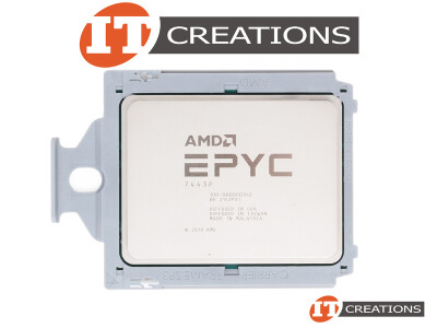 AMD EPYC 24 CORE PROCESSOR 7443P 2.85GHZ BASE / 4.0GHZ MAX 128MB L3 CACHE TDP 200W SP3 SOCKET ( MILAN ) ( 3RD GEN ) ( SINGLE SOCKET SERVER CPU / 1P ) video