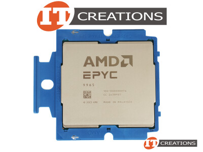 AMD EPYC 192 CORE PROCESSOR 9965 2.25GHZ BASE / 3.7GHZ MAX 384MB L3 CACHE TDP 500W SP5 SOCKET ( TURIN ) ( 5TH GEN ) video