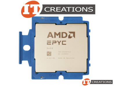 AMD EPYC 48 CORE PROCESSOR 9455 3.15GHZ BASE / 4.4GHZ MAX 256MB L3 CACHE TDP 300W SP5 SOCKET ( TURIN ) ( 5TH GEN ) video