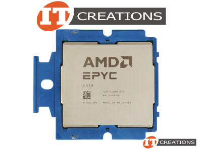 AMD EPYC 8 CORE PROCESSOR 9015 3.6GHZ BASE / 4.1GHZ MAX 64MB L3 CACHE TDP 125W SP5 SOCKET ( TURIN ) ( 5TH GEN ) video