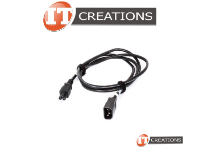 HP POWER CORD C5 C14 2.5A 250V 6.6FT - 78.5 INCH ( 73.5 IN ) video