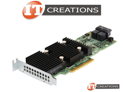 DELL PERC H730P ADAPTER 12GB/S SAS EIGHT PORT 2GB NV PCI-E 3.0 X8 RAID CONTROLLER - 6GB/S SATA 8-PORT ( 2X4 ) NON VOLATILE FLASH BACKED CACHE SUPPORTS PCIE GEN3 SPEEDS ( 2 ) TWO MINI SAS HD SFF-8643 CONNECTORS - RAIDS 0, 1, 5, 6, 10, 50, 60 video