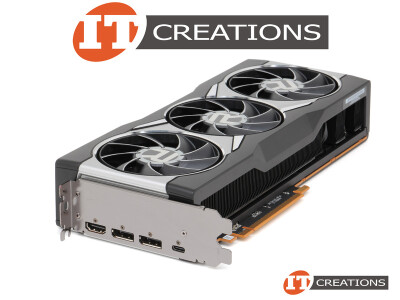AMD RADEON RX 6800 XT GPU / XFX VCX 16GB MEMORY INTERFACE 256 BIT GDDR6 ( 2 ) TWO DISPLAYPORTS DP ( 1 ) ONE HDMI ( 1 ) ONE USB-C GRAPHICS PROCESSING UNIT VIDEO CARD video