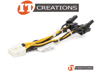 GPU POWER CABLE - 8 PIN TO ( 2 ) TWO 6 PIN PLUS 2 PIN ( 6P+2P ) video