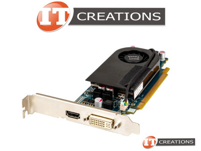 AMD RADEON HD 7670 GPU 2GB PCI-E X16 ( 1 ) ONE DUAL LINK DVI-I ( 1 ) ONE HDMI GRAPHICS PROCESSING UNIT VIDEO CARD video