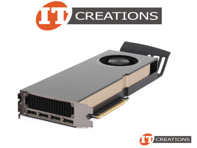 HP NVIDIA RTX A6000 GPU 48GB 10752 CUDA CORES MEMORY INTERFACE 384 BIT GDDR6 MEMORY BANDWIDTH 768GB/S PCI-E 4.0 X16 GRAPHICS PROCESSING UNIT VIDEO CARD - AMPERE ARCHITECTURE video