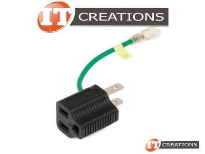 DELL POWER CORD ADAPTER CABLE - 125V NEMA 5-15R TO NEMA 1-15P WITH GROUND JAPAN / JAPANESE video
