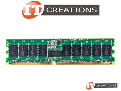 HP 1GB PC-2700 DDR-333 REGISTERED ECC CL2.5 184 PIN MEMORY MODULE video