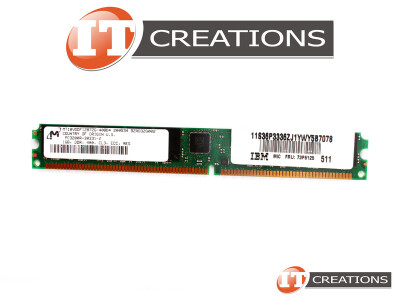 2 GB (2x1GB Kit) PC3200 CL3 ECC DDR VLP SDRAM RDIMM video