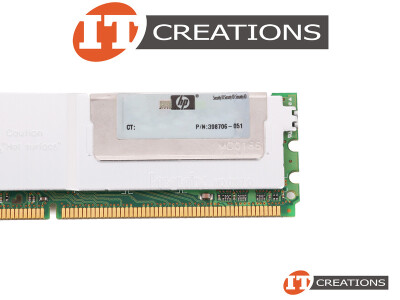 HP 1GB 2RX8 PC2-5300F BUFFERED ECC DDR2-667 MEMORY MODULE video