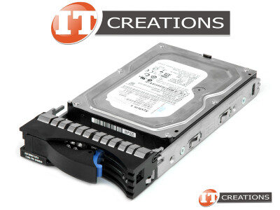IBM 500GB 7.2K RPM SATA 3.5 INCH LARGE FORM FACTOR LFF SYSTEM X 3GB/S HARD DRIVE WITH HOT SWAP HARD DRIVE TRAY / CADDY video