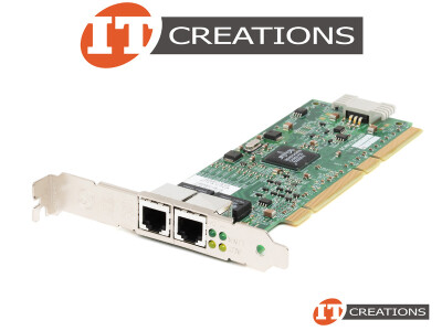 IBM NETXTREME 1000T NIC 1GBASE-T DUAL PORT PCI-X 64 BIT 133MHZ NETWORK INTERFACE CARD - BROADCOM 5704 / BCM5704 1GB/S ETHERNET / 1GBE 2-PORT ( 2 ) TWO RJ45 CONNECTORS ( RJ-45 ) video