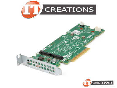 DELL PCIE TO M.2 BOSS ADAPTER CARD - BOOT OPTIMIZED STORAGE SUBSYSTEM PCI-E X8 ( 2 ) TWO M.2 KEY M INTERFACE ( 2280 / 22110 NOT COMPATIBLE ) video