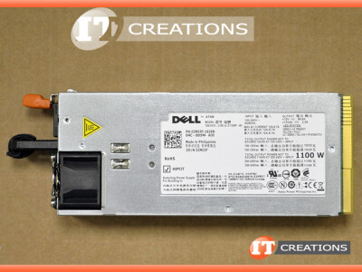 DELL POWER SUPPLY 1100W 100-240V 12-6.7A 50-60HZ 80 PLUS GOLD HOT PLUG video
