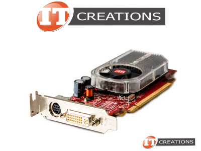 HP ATI RADEON X1300 GPU 256MB PCI-E X16 ( 1 ) ONE DUAL LINK DVI-I ( 1 ) ONE 7 PIN STEREO CONNECTOR GRAPHICS PROCESSING UNIT VIDEO CARD video