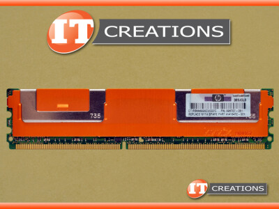 HP 2GB PC2-5300F DDR2-667 FULLY BUFFERED ECC 2RX4 CL5 240 PIN 1.8V MEMORY MODULE video