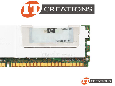 HP 4GB PC2-5300F DDR2-667 FULLY BUFFERED ECC 2RX4 CL5 240 PIN 1.8V MEMORY MODULE video