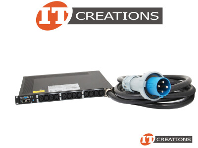 IBM DPI THREE PHASE 60A / 208V ENTERPRISE X12 C13 PDU PLUS - DISTRIBUTED POWER INTERCONNECT INPUT: ( 1 ) ONE 3 PIN WITH GROUND ( 3P+GND ) / OUTPUT: ( 12 ) TWELVE C13 INLETS ( CONNECTORS ) - MENNEKES ME 460P9W - 1109 / ME 460R9W / 460C9W ) video