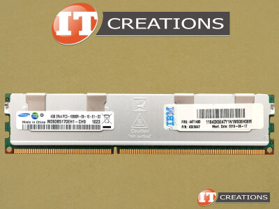 LENOVO 4GB PC3-10600R DDR3-1333 REGISTERED ECC 2RX4 CL9 240 PIN 1.5V MEMORY MODULE video